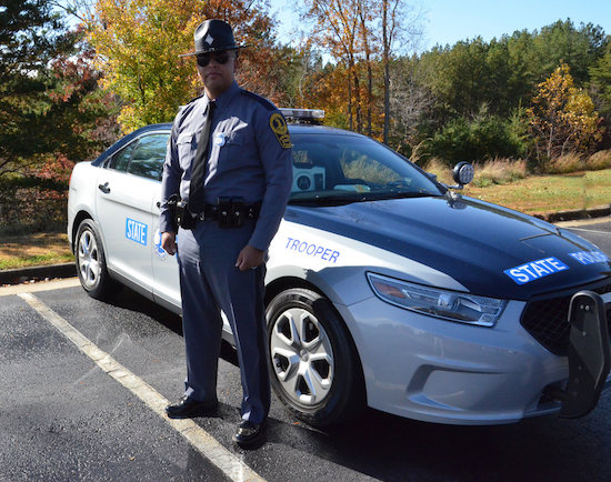 PHCC alum Eddie Dillard joined the Virginia State Police in October 2012.